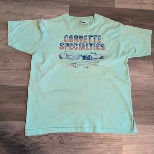 Vtg Corvette Specialties Minneapolis St Paul Screen Stars Best USA Mens XL Shirt